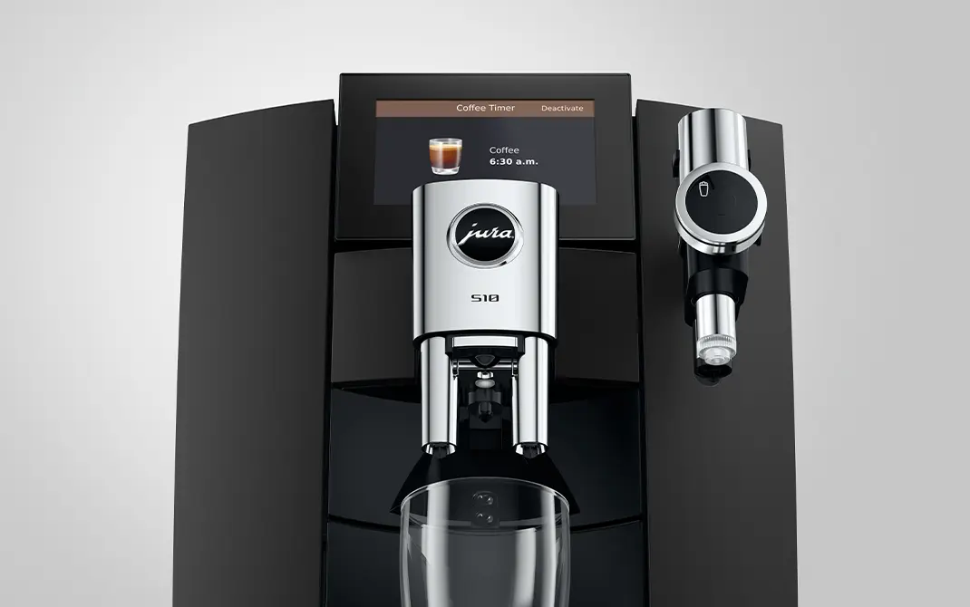 Funkcja Coffee Timer w ekspresie Jura S10 EA
